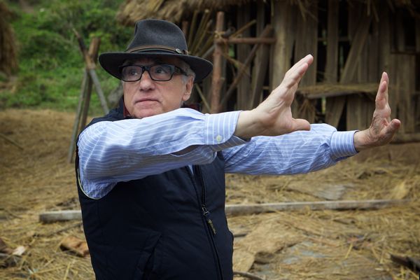 Director, Martin Scorsese on the set of the film SILENCE by Paramount Pictures, SharpSword Films, and AI Films