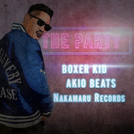 『THE PARTY feat. AKIO BEATS』ジャケ写