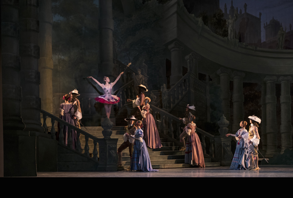 The Sleeping Beauty_The Royal Ballet, Matinee Performance 18th February 2017 Princess Aurora; Yasmine Naghdi, Prince Florimund; Matthew Ball, King Florestan; ChristopherSaunders, Queen; Christina Arestis, Cattalabutte; Thomas Whitehead, Carabosse; Elizabeth McGorian, Lilac fairy; Gina Storm_Jensen, Fairy of The Crystal Fountain; Leticia Stockley, Fairy of The Enchanted Garden; Tierney Heap, Fairy of The Woodland and Glade; Mayara Magri, Fairy of The Song Bird; Meaghan Grace Hinks, Fairy of The Golden vine; Anna Rose O’Sullivan, The English Prince; Bennet Gartside, The French Prince; Thomas Whitehead, The Indian Prince; Eric Underwood, The Russian Prince; Tomas Mock, Florestan; Benjamin Ella, Leticia Stock, Mayara Magri, Puss in Boots; Kevin Emerton, Camille Bracher, Bluebird; Anna Rose O’Sullivan, Matthew Ball, Red riding Hood; Isabella Gasparini, Tomas Mock,