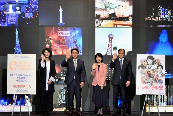 吉永小百合 いのちの大切さを 映画を通して伝えたい 映画 いのちの停車場 ライトアップ点灯式 Astage アステージ