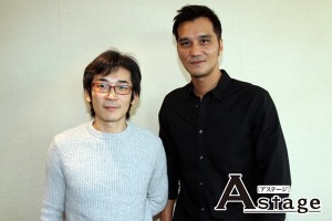 左：ウェイ・ダーション（魏徳聖）プロデューサー、右：マー・ジーシアン（馬志翔）監督