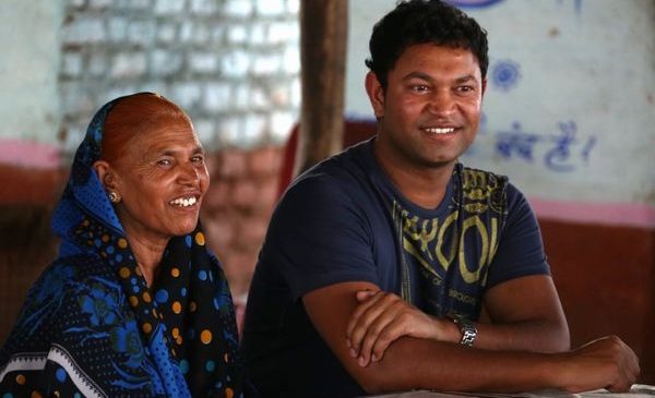 Saroo and Kamla - Photo credit Richard Malone