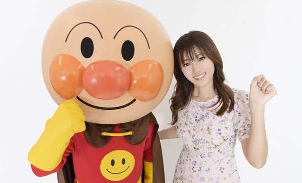深田さん＆アンパンマン2ショット