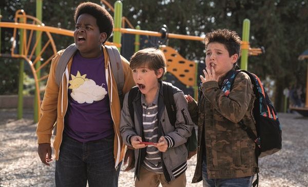 (from left) Lucas (Keith L. Williams), Max (Jacob Tremblay) and Thor (Brady Noon) in Good Boys, written by Lee Eisenberg and Gene Stupnitsky and directed by Stupnitsky.