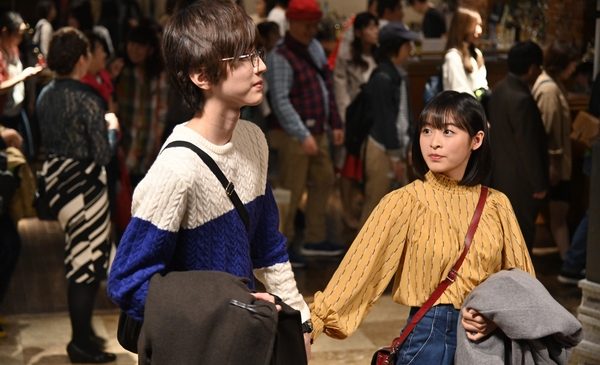 「461個のお弁当」場面写真、道枝、森 デート
