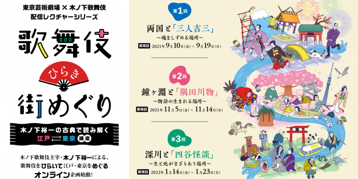 芸劇_木ノ下歌舞伎配信企画「歌舞伎ひらきー」サムネネイル