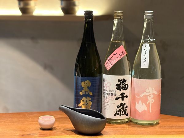 メニュー例『日本酒ラインナップ一例』