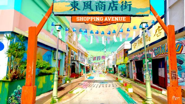 【9月29日(月)17時 解禁】『WIND BREAKER／ウィンドブレイカー』コンセプトアート_東風商店街