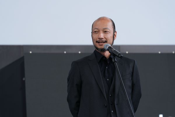 野外舞台挨拶（河内大和）
