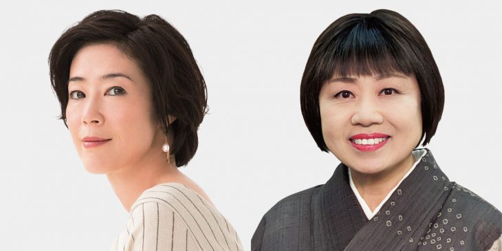 組み写真（左から寺島しのぶ、藤山直美）