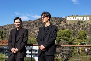 1119『国宝』LA＆NY上映キャンペーン_ハリウッドサイン前②