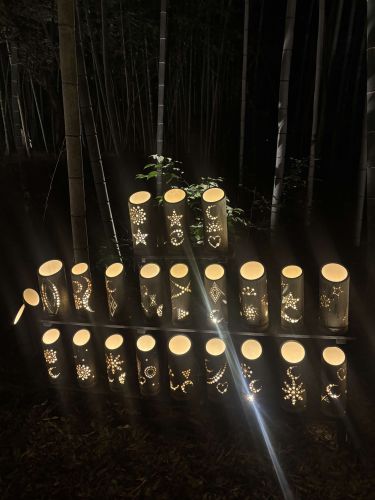 11月15日（土）から閉幕まで展示【竹あかり】