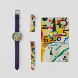 時計パープルBOXセット1