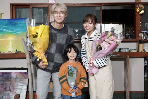 白岩瑠姫、佐藤大空、齊藤京子