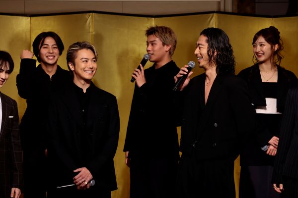 【会見】会見中