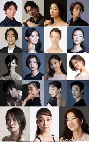 『SWAN Ballet cross Reading』バレエキャスト組み写真