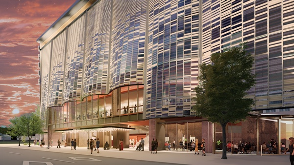 ⑨新帝劇エントランス（有楽町側より）：提供元「小堀哲夫建築設計事務所」999