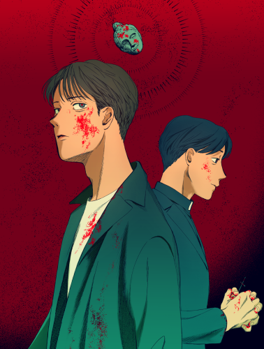 冬虫カイコ様イラスト