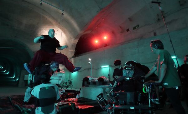 ①『SAKAMOTO DAYS』アクションメイキングカット（坂本太郎&鹿島／目黒蓮&塩野瑛久）