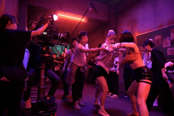 ③『SAKAMOTO DAYS』アクションメイキングカット（陸少糖＆帯黒／横田真悠＆桜井日奈子）