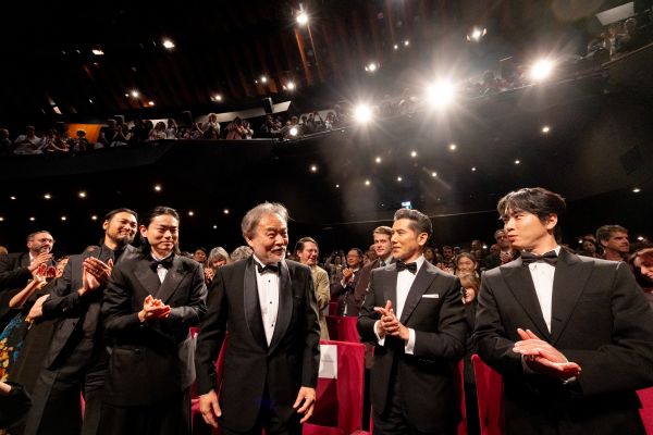 『黒牢城』カンヌ国際映画祭_上映後①_(c) Kazuko Wakayama