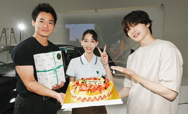 6月25日(木)正午解禁【マイ・フィクション】左から 野村周平 森川葵 玉森裕太