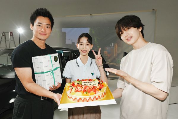 6月25日(木)正午解禁【マイ・フィクション】左から 野村周平 森川葵 玉森裕太