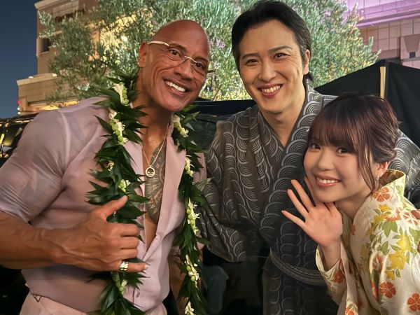 0720『モアナと伝説の海』来日3ショット (2)