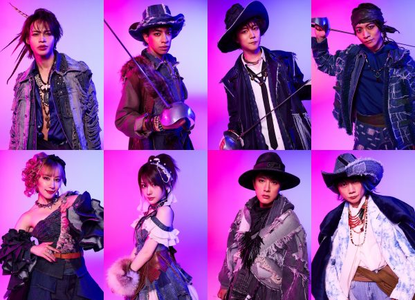キャラクタービジュアル（上段左上から）上田竜也、草間リチャード敬太、林翔太、今江大地 （下段左下から）玉置成実、田中れいな、内博貴、内海光司