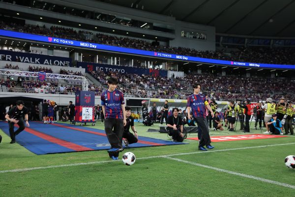 キックインセレモニー：オフィシャルスチール①（提供：FC東京）